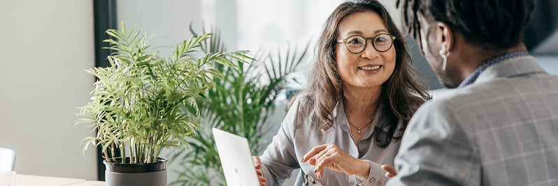 teamleider in gesprek